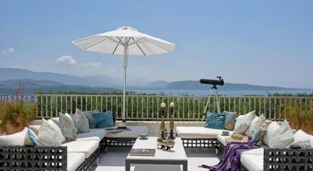 VILLA EREMIA
📍Kerasia, Corfu 

 A spacious villa sleeping up to 18 guests with a beautiful infinity pool and situated within walking distance of one of Kerasia beach.

Villa Eremia is situated on Corfu’s north-east coast, surrounded by landscaped gardens and overlooking the Ionian Sea towards the Albanian mountains. The outside areas offer plenty of space for long days spent relaxing around the 14m infinity pool. 

The villa sleeps up to 18 across the main house and a separate garden cottage. Alongside the main pool, there is a second pool and Jacuzzi, as well as a sauna, gym, hot tub, pizza oven, table tennis and boules.

Inside, the interiors combine cool, elegant tones, whilst bedrooms open onto private terraces overlooking the gardens.

Kerasia beach is just a 10–15 minute walk away, with Agni and Avlaki also within easy reach by car. 

This really is the most perfect villa for multi generational families or groups to enjoy a holiday together. 

For more details or to book direct please email info@ionianestates.com or call 44 (0) 7540 472 746

#IonianEstates
#CorfuVillas
#CorfuLuxuryVilla
#LargeVillaCorfu
#greekislands