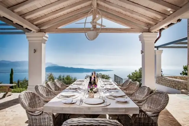 Sophia
📍Porta, Corfu

Sleeping up to 12 guests in six beautifully appointed ensuite bedrooms, Sophia is a contemporary Corfiot villa designed for relaxed, sophisticated living. 

Set in the hills above Corfu’s north-east coast, the villa enjoys spectacular 180-degree views across the Ionian to the Albanian mountains.

Bespoke interiors, generous terraces, a vine-covered pergola and a 20m x 9m swimming pool all help to create an exceptional setting for long lunches and evenings outdoors. 

Just a short walk from Porta and less than 15 minutes by car from Kassiopi, San Stefano and Avlaki, Sophia offers both privacy and easy access to some of Corfu’s most sought-after coastal spots.

For further details or to book Direct, please email: info@Ionian estates.com

Or call us: +44 (0) 7540472746

#LuxuryVilla
#IonianEstates
#CorfuVilla
#LuxuryCorfuVilla
#GreekIslands