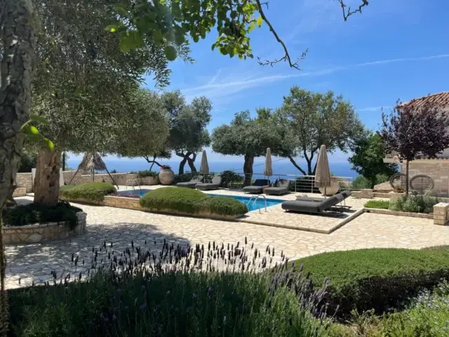 Meraviglia 
📍Magazia, Paxos 

Set in the hills of Paxos, Meraviglia sleeps up to six guests across three beautifully appointed ensuite bedrooms, with glorious open-plan living spaces leading onto terraces for dining, relaxing and enjoying the view.

Outside, a 10m swimming pool, outdoor kitchen with pizza oven and BBQ makes the setting particularly well suited to relaxed days and long evenings outside.

A peaceful, stylish base for discovering Paxos, Meraviglia is perfectly situated in the village of Magazia, with two tavernas within walking distance, while Gaios, Loggos and Erimitis beach are all around ten minutes by car.

For more details or to book direct please email info@ionianestates.com or call 44 (0) 7540 472 746

#Paxos
#PaxosVilla
#IonianEstates
#GreekIslands
#GreekVilla